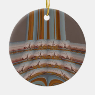 Ich liebe Paris (I Love Paris) Abstrakte Kunstgest Keramik Ornament