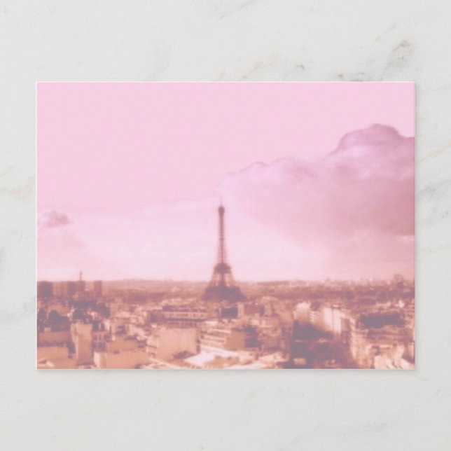 Ich Liebe Paris im Frühling Postkarte (Vorderseite)