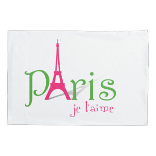 Ich liebe Paris Kissenbezug