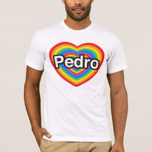 Ich Liebe Pedro. Ich Liebe dir Pedro. Herz T-Shirt