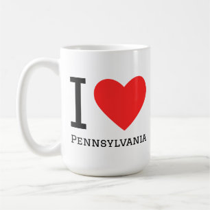 Ich liebe Pennsylvania  Kaffeetasse