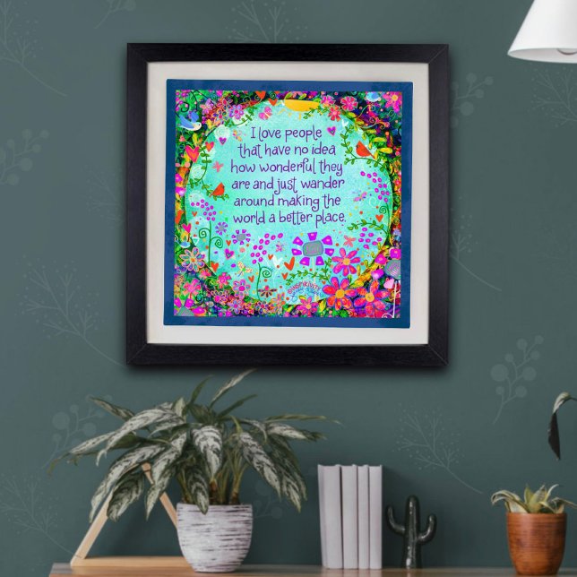 Ich Liebe People Inspirivity Foto Print (Von Creator hochgeladen)