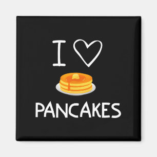 Ich liebe Pfannkuchen, Lustig, Witze, Sarkastisch, Magnet