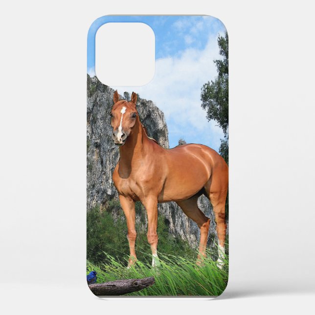 Ich liebe Pferde Case-Mate iPhone Hülle (Rückseite)