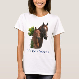 Ich liebe Pferde T-Shirts