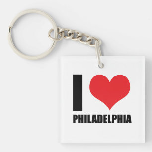 Ich liebe Philadelphia Schlüsselanhänger