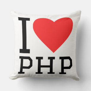 Ich liebe PHP Kissen