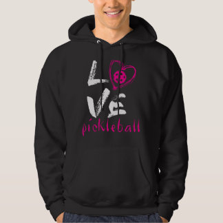 Ich liebe Pickleball Lustiges Pickle Ball für Spie Hoodie