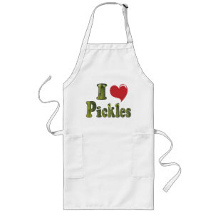 Ich liebe Pickles Schürze