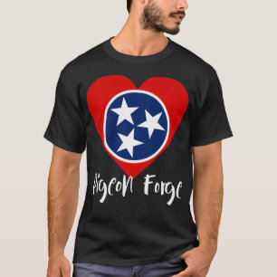 Ich liebe Pigeon Forge, Tennessee Great Smoky Moun T-Shirt