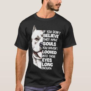 Ich liebe Pitbull Lustig Ich Männer Frauen Geschen T-Shirt