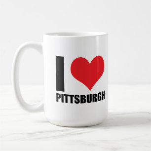 Ich liebe Pittsburg Kaffeetasse