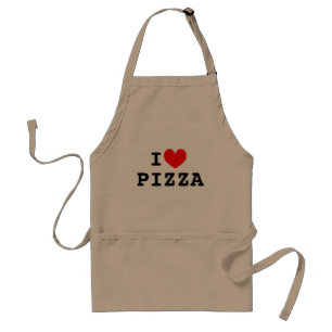 Ich Liebe Pizza. Funny custom i heart kitchen Schü Schürze