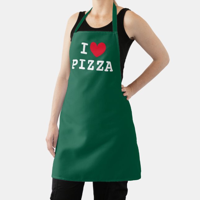 Ich liebe Pizza lustige Küchenschürze für Pizza-Li Schürze (InSitu)
