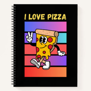 Ich Liebe Pizza. Notizbuch