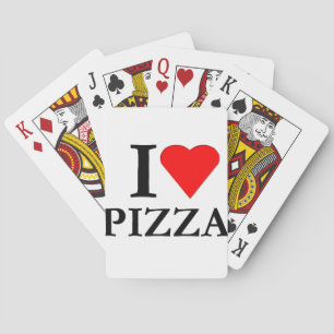 Ich liebe Pizza Spielkarten
