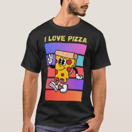 Ich Liebe Pizza. T-Shirt