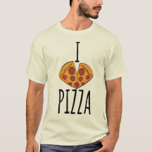 Ich Liebe Pizza! T-Shirt