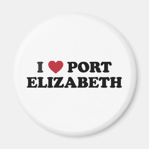Ich liebe Port Elizabeth Südafrika Magnet