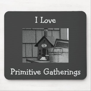 Ich liebe primitive Mauspadsammlungen Mousepad