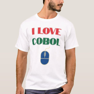 Ich liebe Programmieren und ich liebe Cobol T-Shirt