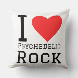 Ich Liebe Psychedelic Rock Kissen