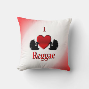 Ich liebe Reggae Mojo Kissen