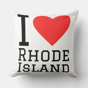 Ich liebe Rhode Island  Kissen