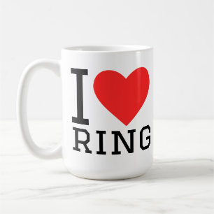 Ich liebe Ring  Kaffeetasse