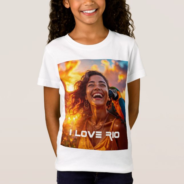 ICH LIEBE RIO T-Shirt (Vorderseite)