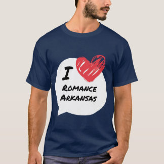 Ich liebe Romance Arkansas Oversized T-Shirt