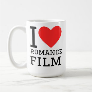 Ich liebe Romantikfilme Kaffeetasse