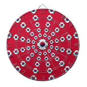 Ich liebe Rot Dartscheibe