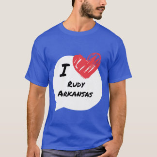 Ich liebe Rudy Arkansas T-Shirt