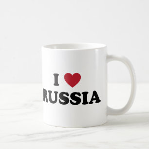 Ich liebe Russland Kaffeetasse