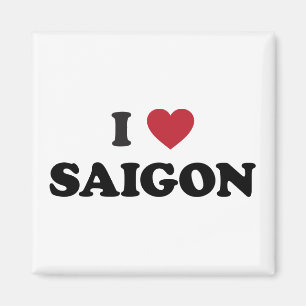 Ich liebe Saigon Vietnam Ho Chi Minh Stadt Magnet