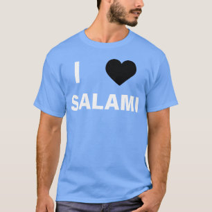 Ich liebe Salami-Junge T-Shirt