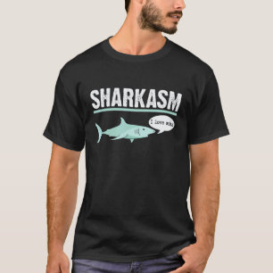 Ich liebe Salat Hai Anti Vegan Hai Fleisch T-Shirt