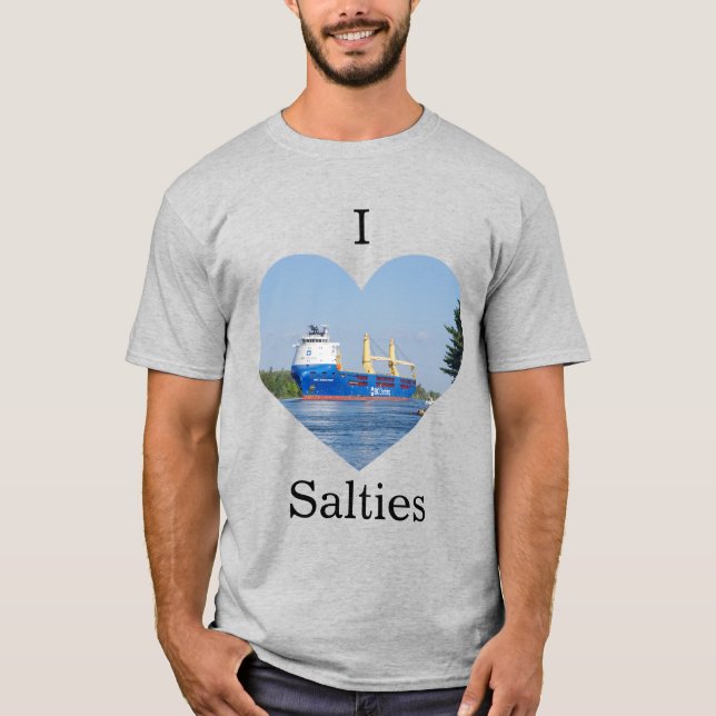 Ich liebe Salties F&B T-Shirt (Vorderseite)