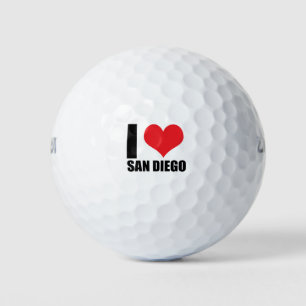 Ich liebe San Diego Golfball