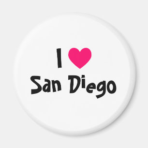 Ich liebe San Diego Magnet