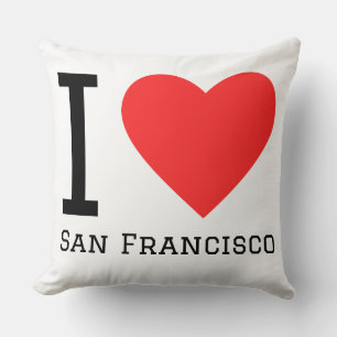 Ich liebe San Francisco Kissen