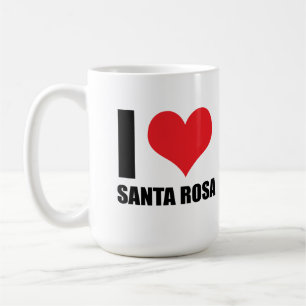 Ich liebe Santa Rosa Kaffeetasse