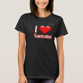 Ich liebe Santorini T-Shirt