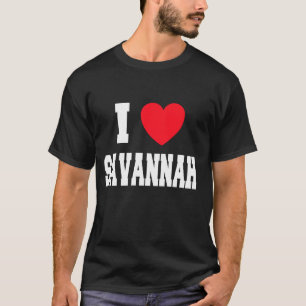Ich liebe Savannah T-Shirt