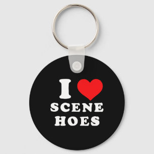 Ich liebe Scene Hoes Frohe Weihnachten Schlüsselanhänger