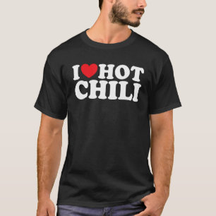 Ich liebe scharfes Chili, lustiges, vintage Essenl T-Shirt