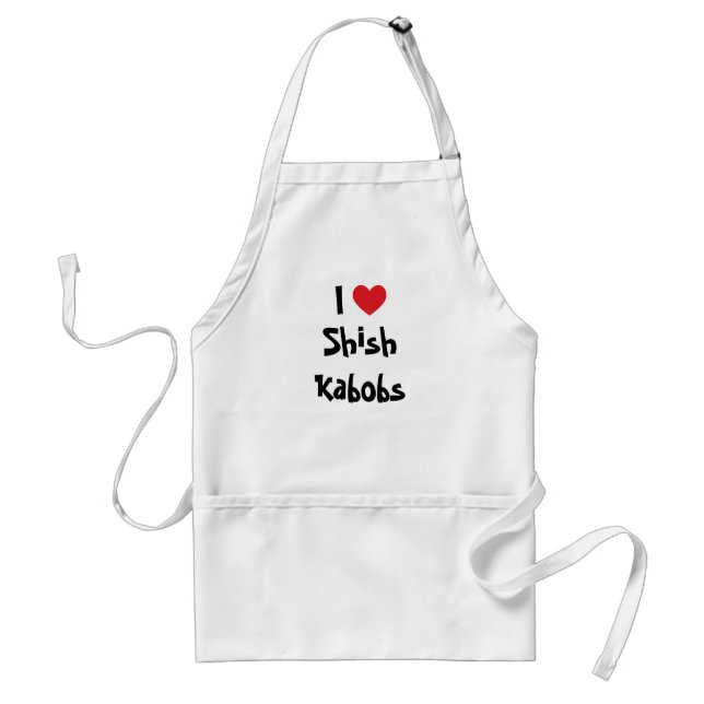 Ich liebe Schaschlik Schürze (Vorne)