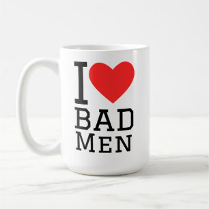 Ich liebe schlechte Männer Kaffeetasse