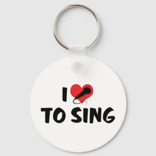Ich Liebe, Schlüsselanhänger zu singen